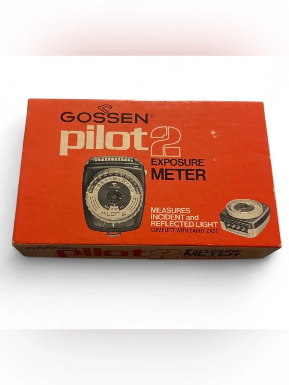 VTG Gossen Pilot 2 Light Meter Boxed W Weichzeichner B10 Soft Focus Filter Germa
